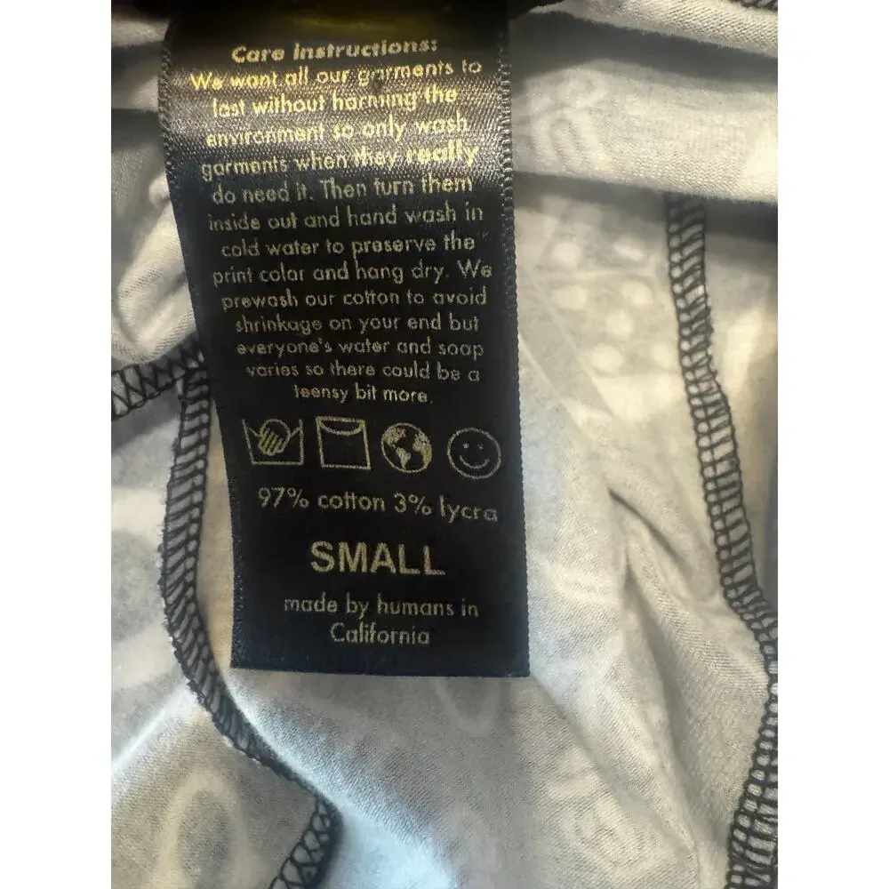 Nooworks Tonya Dress x While Odin Sleeps Odin Print Small Mock Neck Made in USA